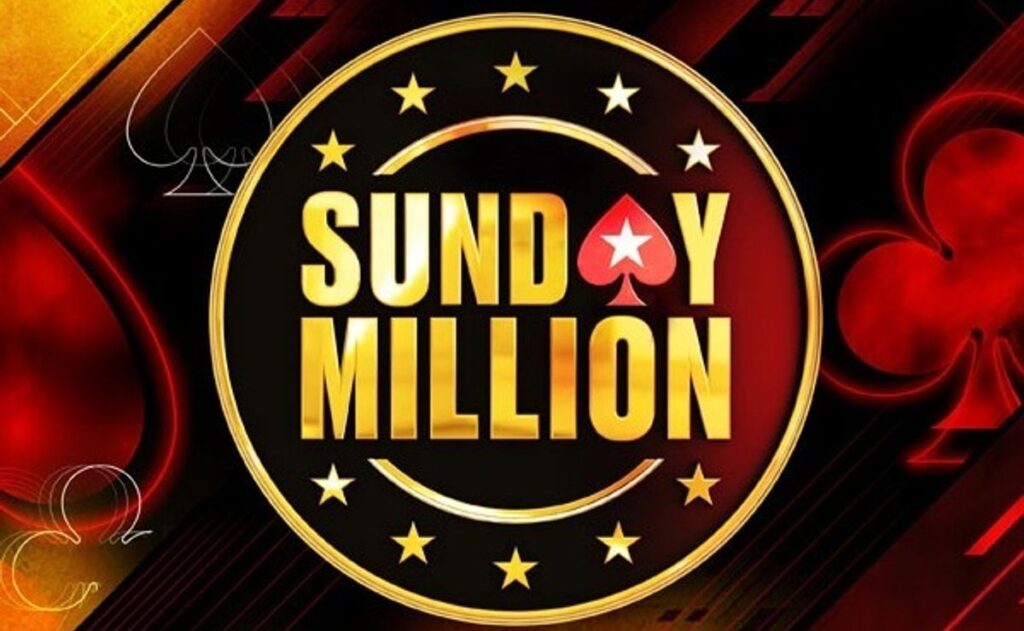 Sunday Million já está presente há 18 anos no PokerStars
