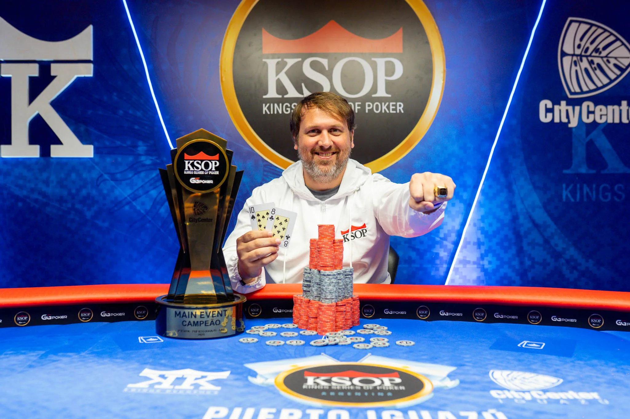 KSOP Iguazú: Facundo Hernando leva a Argentina ao título do Main Event