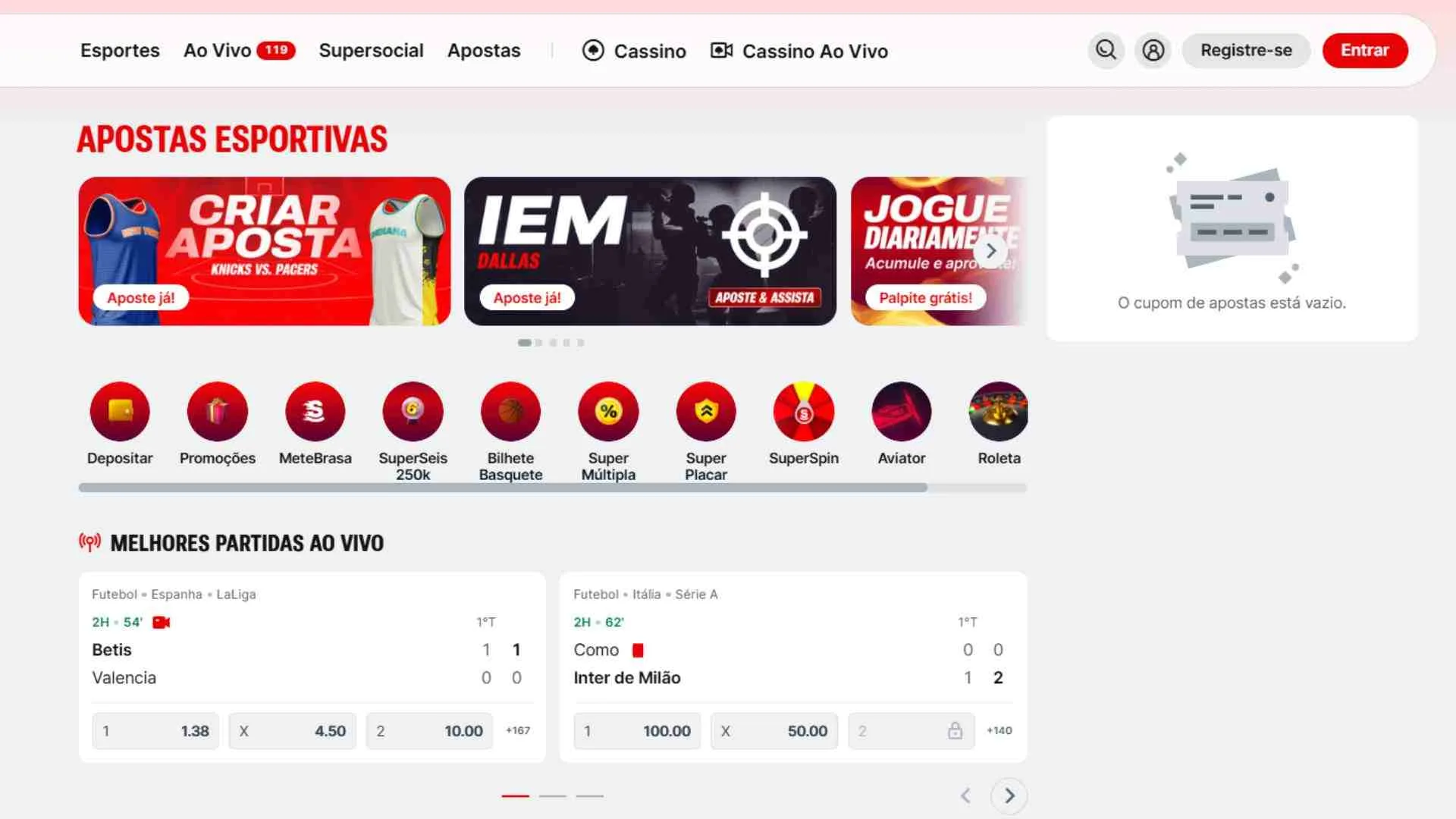 superbet apostas esportivas