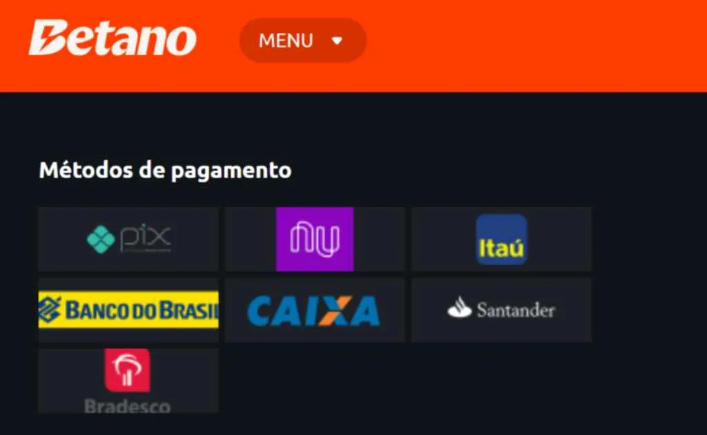 Betano Métodos De Pagamento Betano Depósitos Mínimo