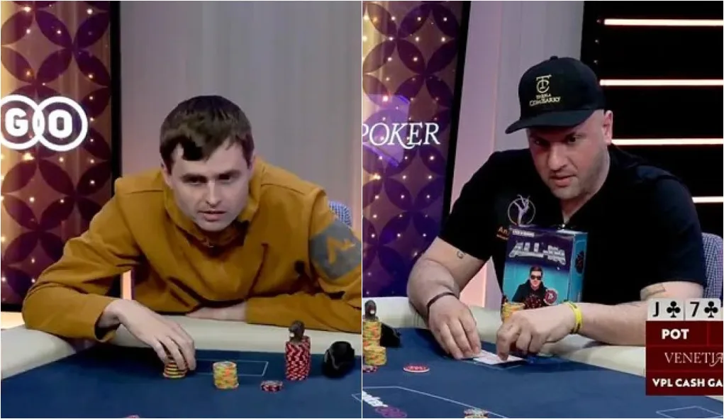 Martin Kabhrel e Michael Mizrachi participam de cash game no Venetian Poker Live