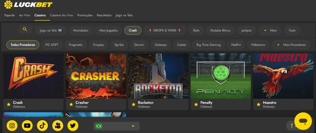 Como Funciona Casino LuckBet LuckBet Cassino Jogos