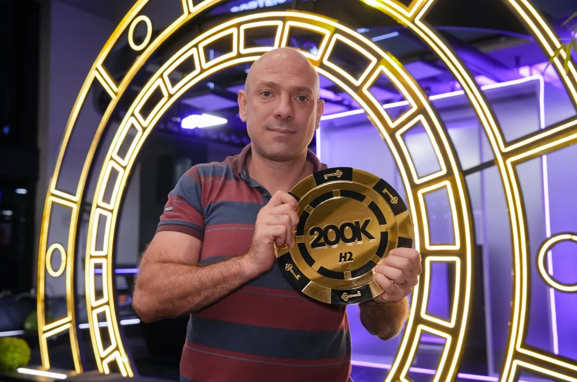 H2 distribui R$ 200 mil logo no primeiro dia da promoção Chave Premiada