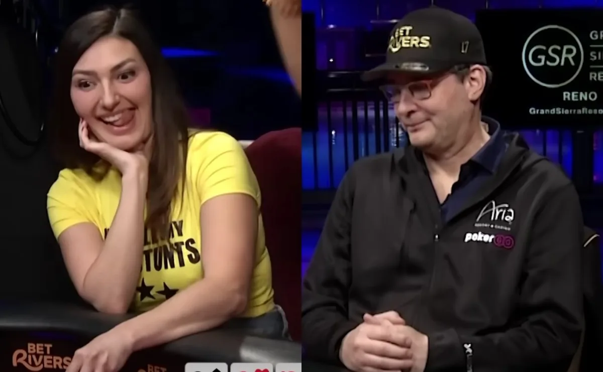 Com direito a slowroll, Kelly Lucas quebra AA de Phil Hellmuth em cash game