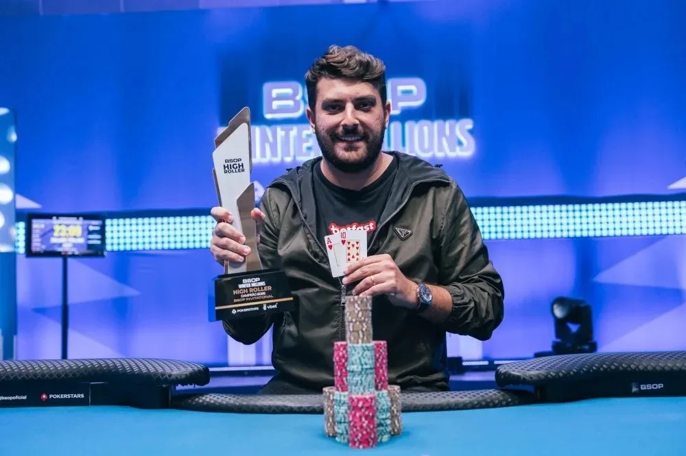 BSOP WM: Vinícius Rezende vence 25K Invitational para R$ 904 mil; veja campeões de High Rollers