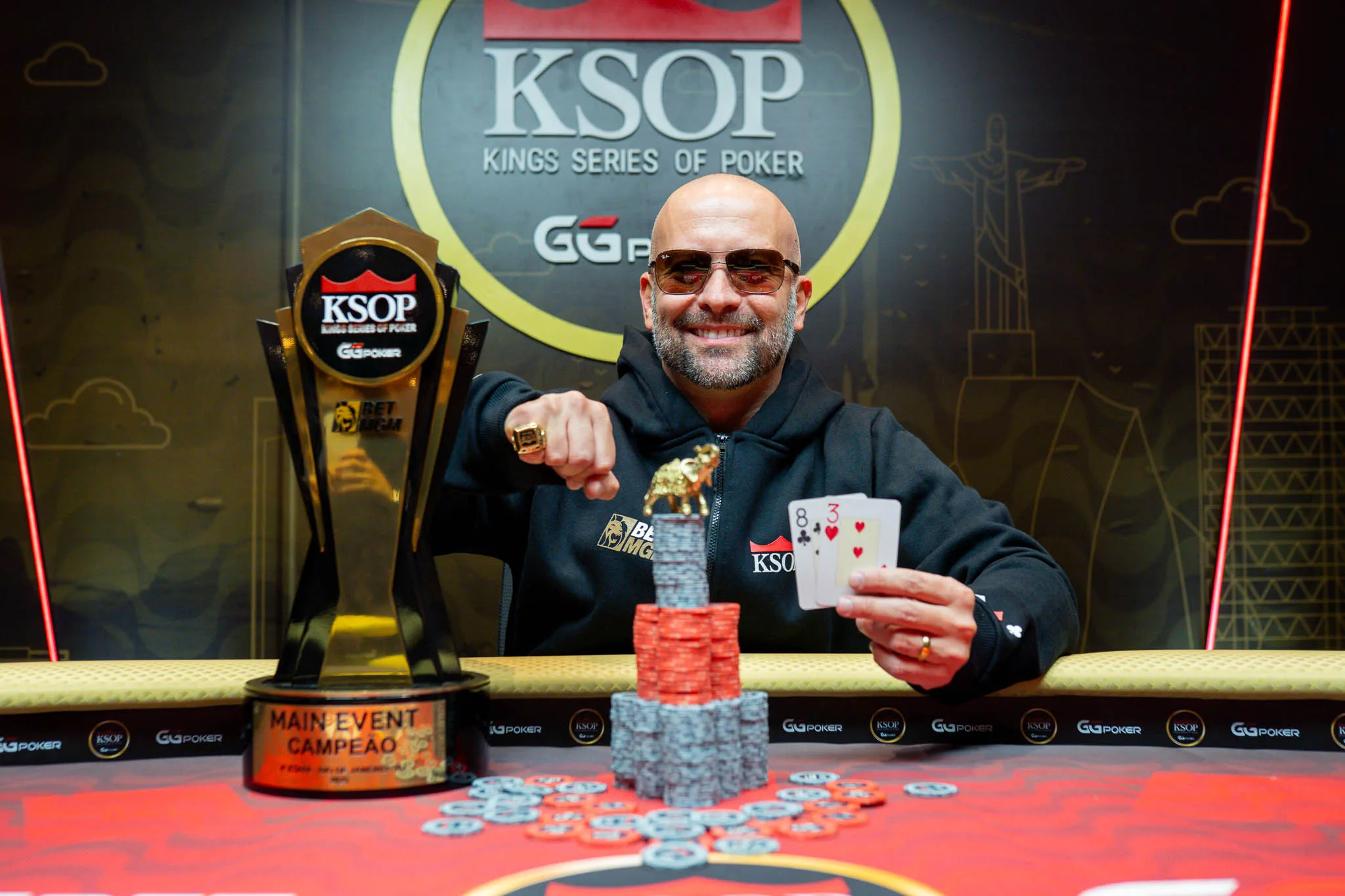 KSOP RJ: Jorge Ribeiro é o campeão do Main Event e leva R$ 400 mil