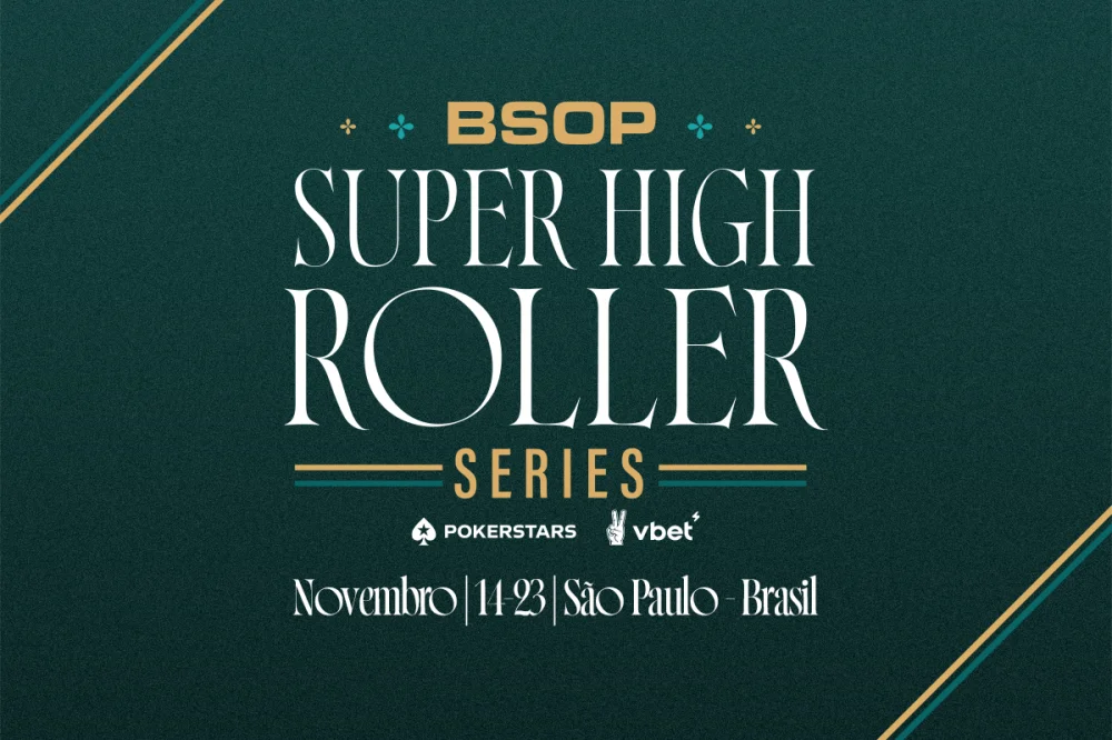 BSOP Millions vai realizar Super High Roller Series e torneio com buy-in de R$ 500 mil