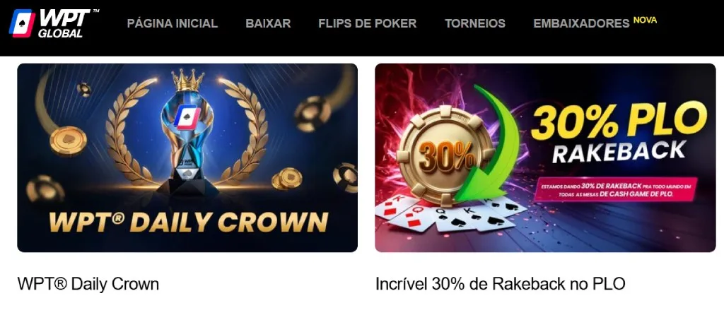WPT Global Cashback Na Plo WPT Global Rakeback