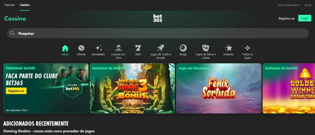 bet365 cassino online