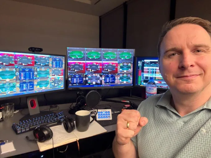 Benjamin Rolle compartilha ‘hero call’ de ucraniano no Main Event High do WCOOP