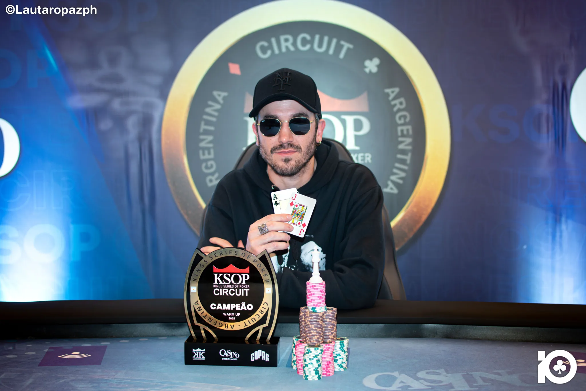 Facundo Roulet fatura mais de US$ 50 mil com título do Warm Up no KSOP Circuit