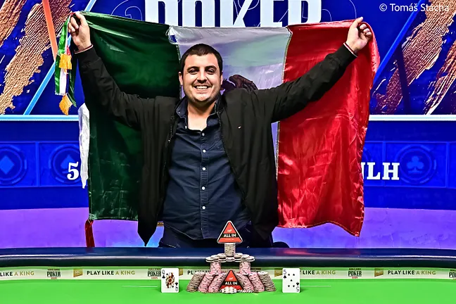 José Gomez Casillas garante ao México bracelete no Evento 7 da WSOP Europa