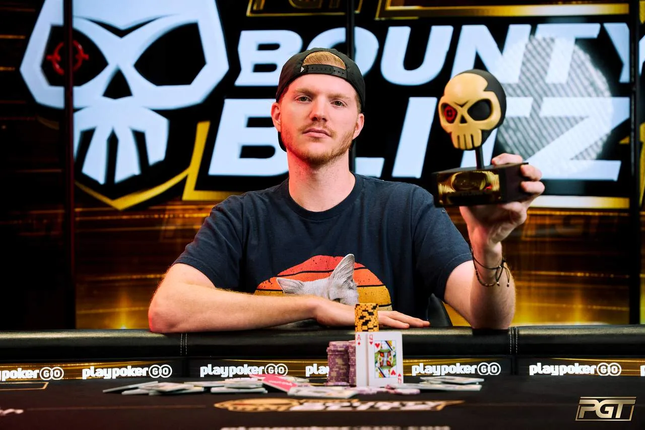 Landon Tice é o campeão do Evento 3 da Bounty Blitz Series e recebe quase US$ 80 mil