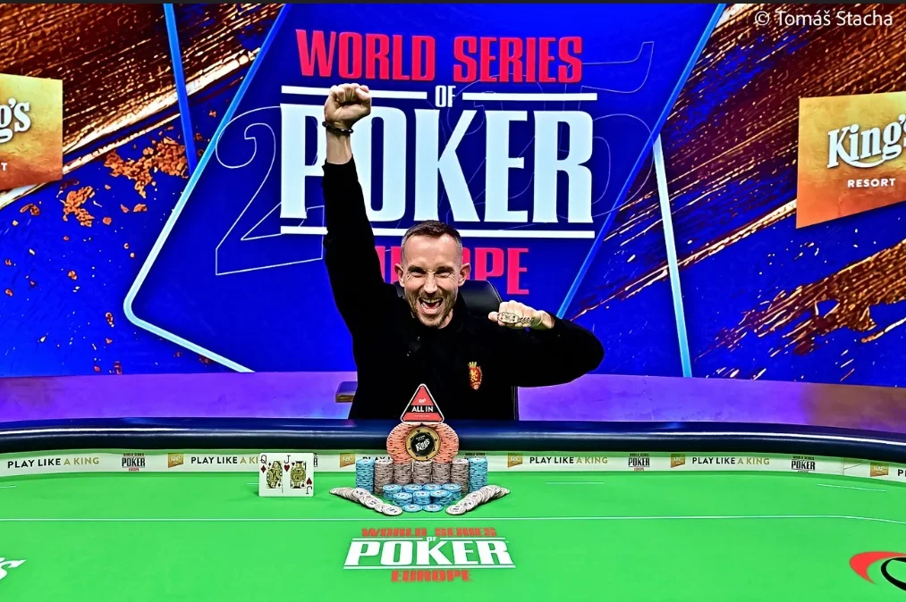 Ex-jogador de futebol, Pawel Wojciechowski fatura primeiro bracelete da WSOP Europa