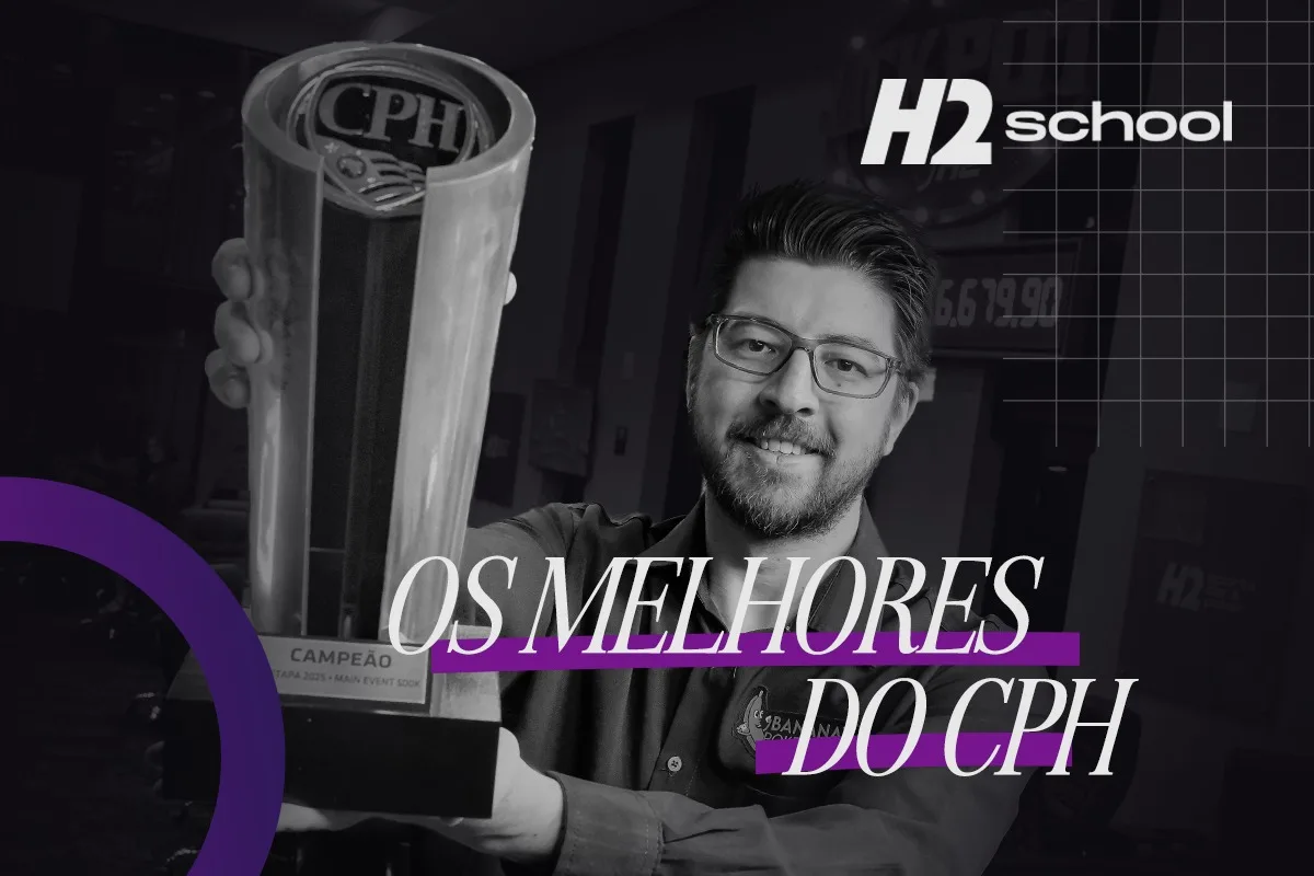 Rafael Sahara vai analisar mão do CPH em módulo lançado pela “H2school”