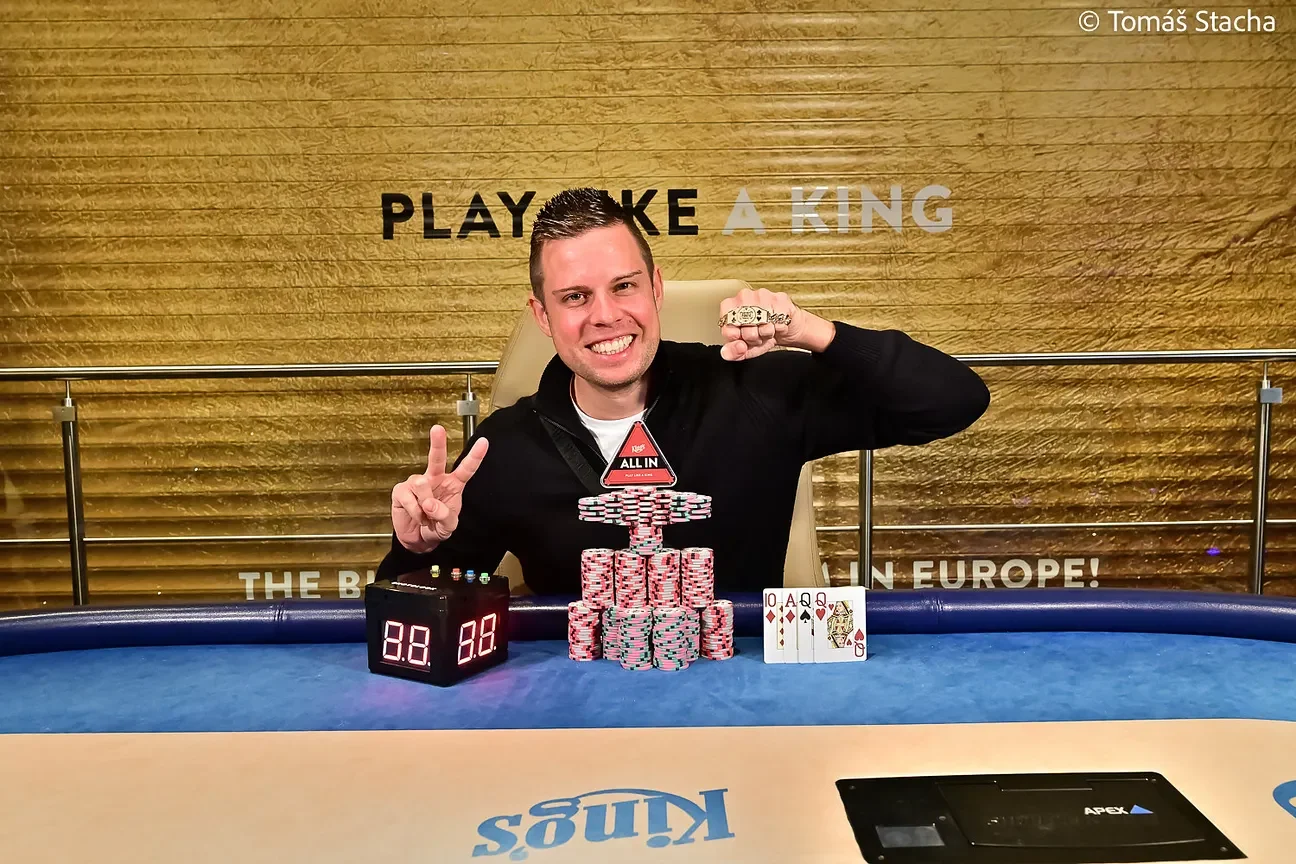 Sascha Wilhelm vence Evento 3 da WSOP Europa e conquista 2º bracelete