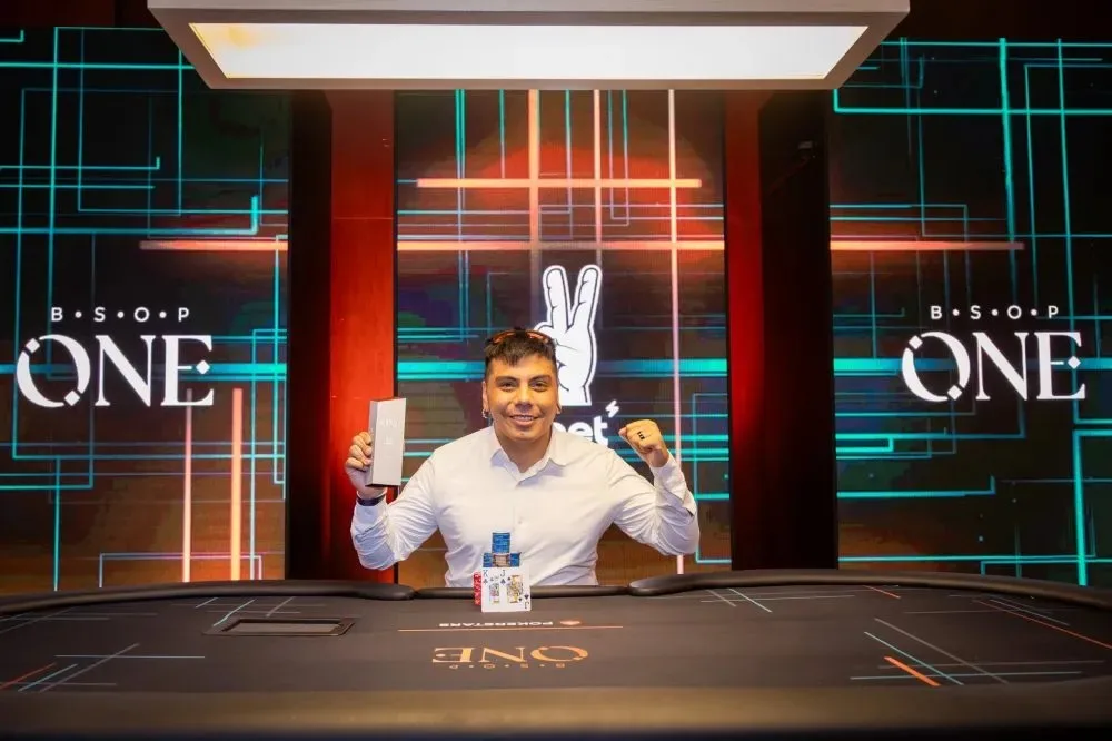Sebastián Fonseca mostra que a fase é mesmo boa e crava 15K do BSOP One
