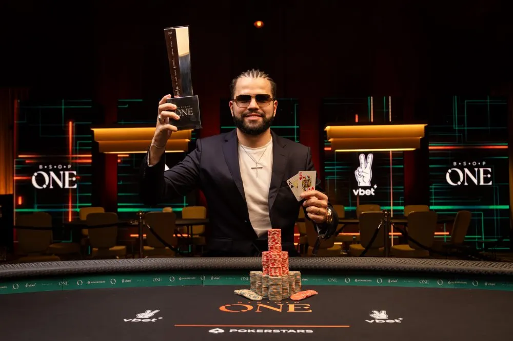 Welker Johnny é campeão no Main Event do BSOP One e leva R$ 550 mil: “todos amigos”