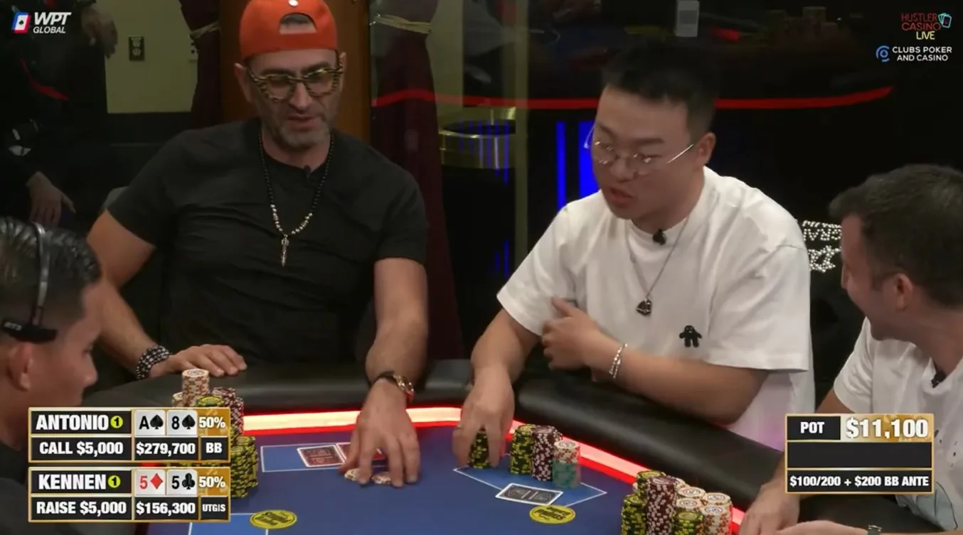 Antonio Esfandiari não tirou coelho da cartola e perde pote gigante no Hustler Casino Live