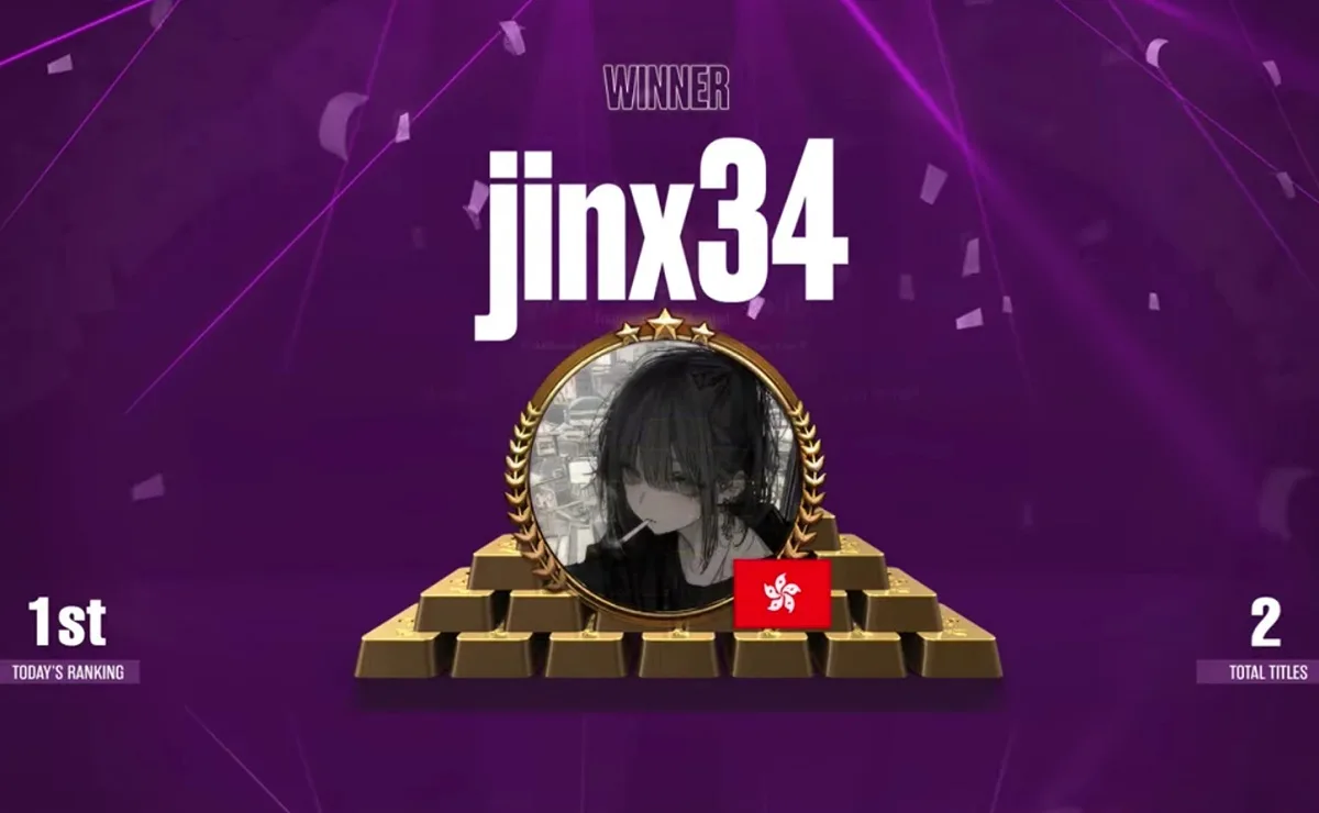 “jinx34” vence GGMillion$ pela segunda vez em duas aparições na FT