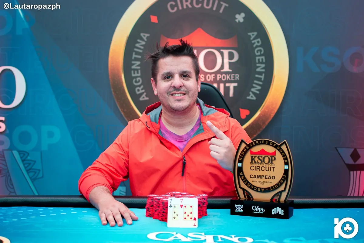 José Lesta vence HR Light e lidera campeões da terça no KSOP Circuit Buenos Aires