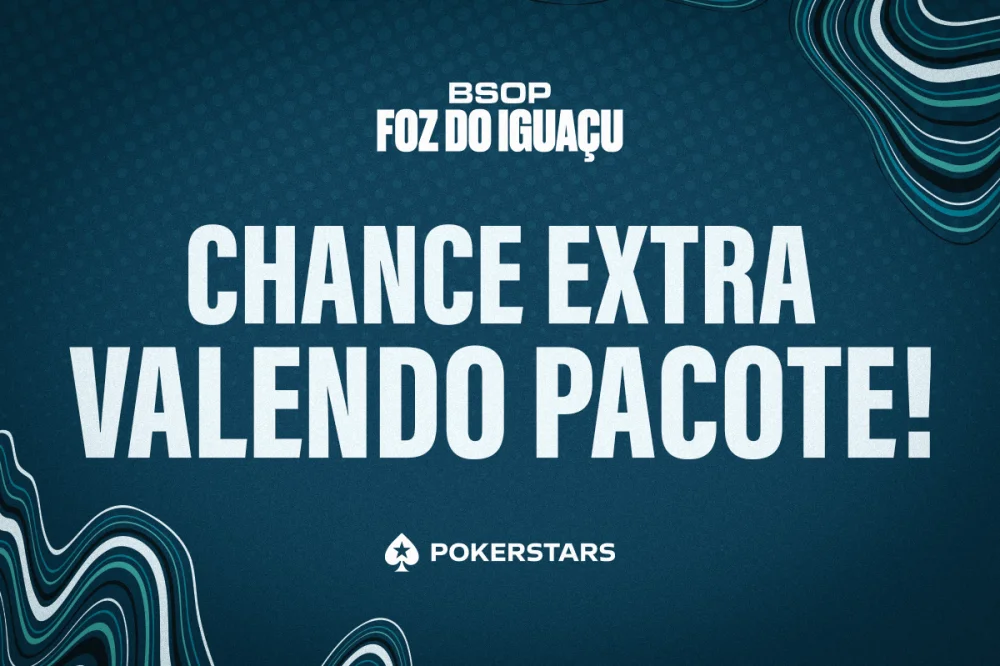 BSOP Foz do Iguaçu: satélite extra valendo pacote neste domingo no PokerStars