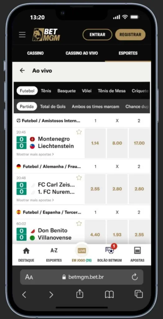 BetMGM App Ao Vivo BetMGM App