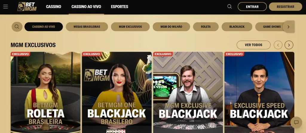 BetMGM Cassino Ao Vivo BetMGM Cassino