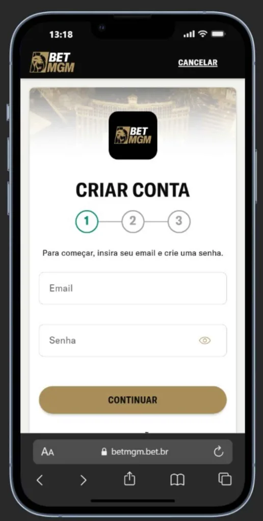 Como Criar Conta Na BetMGM App BetMGM Cadastro
