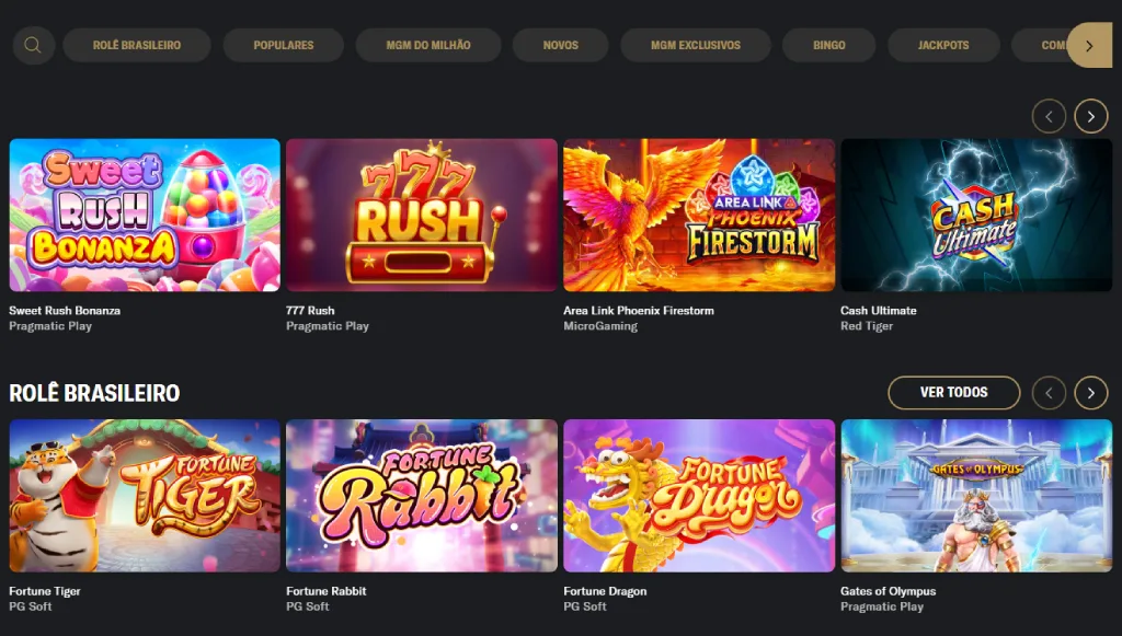 Cassino da BetMGM BetMGM Brasil