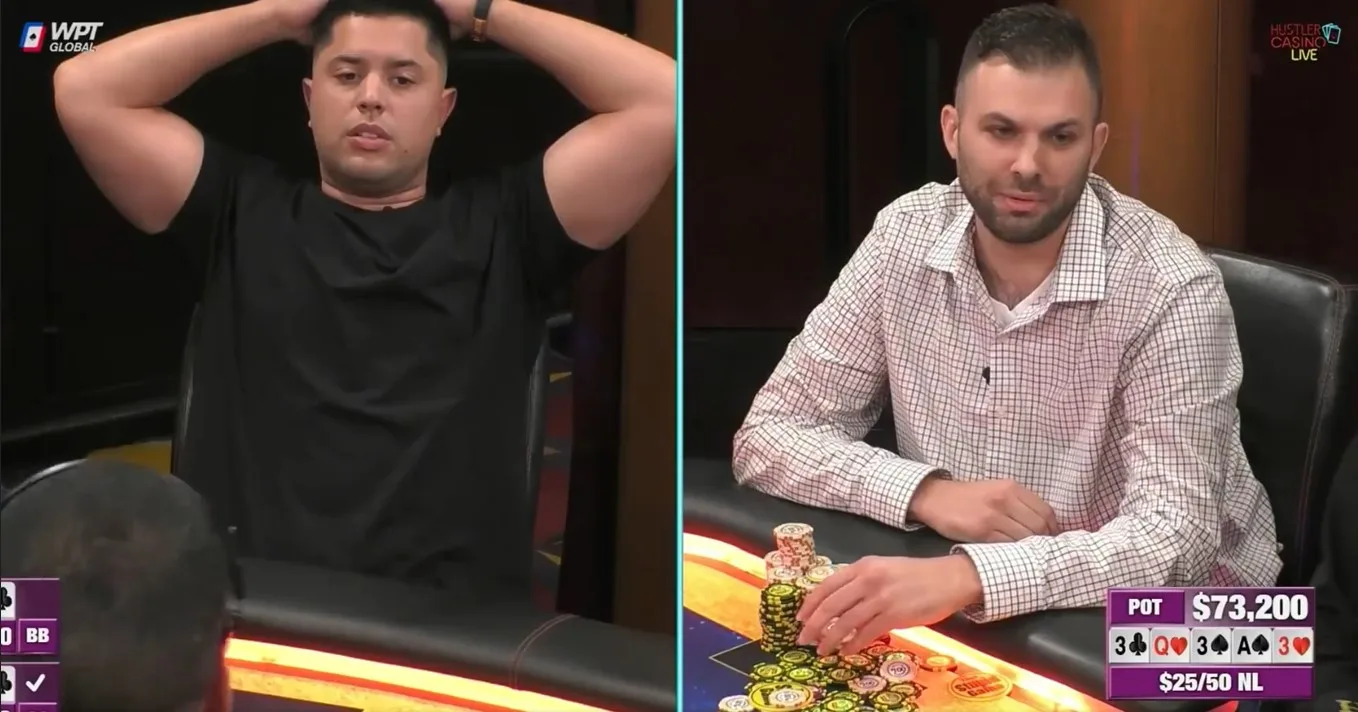 Ânimos exaltados em transmissão de ‘cash-game’: “você é um palhaço!”