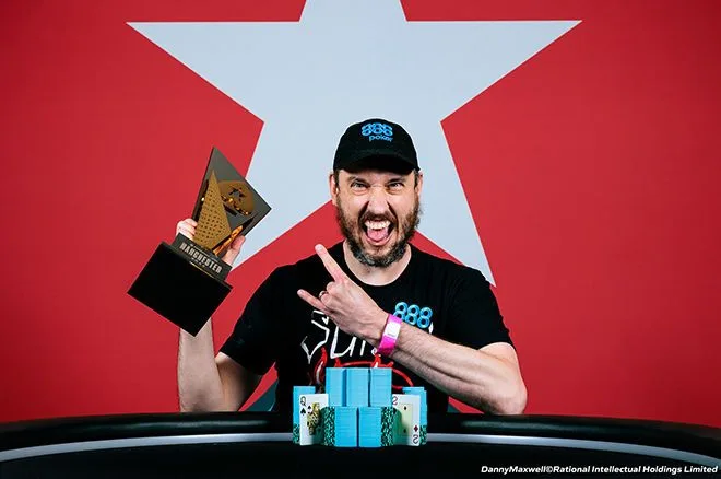 Ian Simpson é o campeão do High Roller no PokerStars Open Manchester