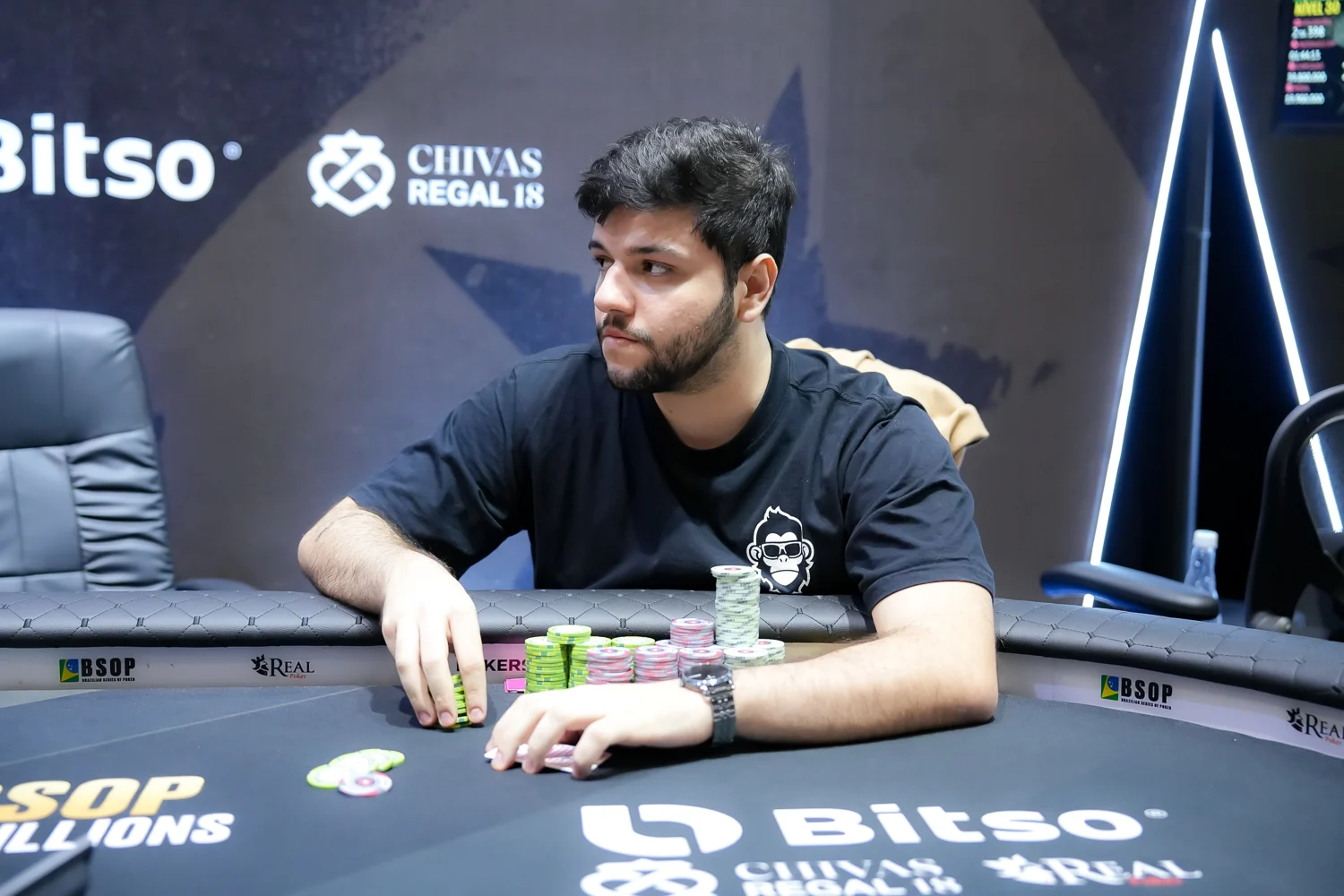 Matheus Grazziotin representou o Brasil na mesa final do The Venom na ACR