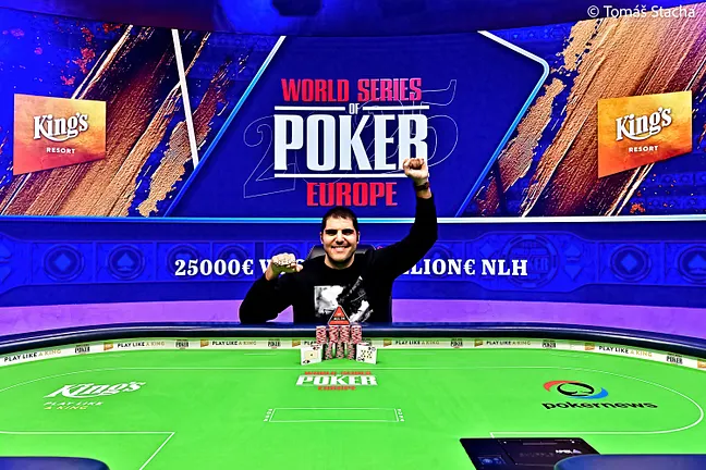 Matteo Intiso vence all-in triplo e crava o Evento 11 da WSOP Europa