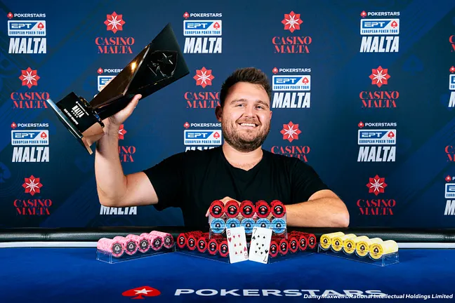 Scott Margereson crava o PokerStars Open do EPT Malta e leva mais de € 400 mil