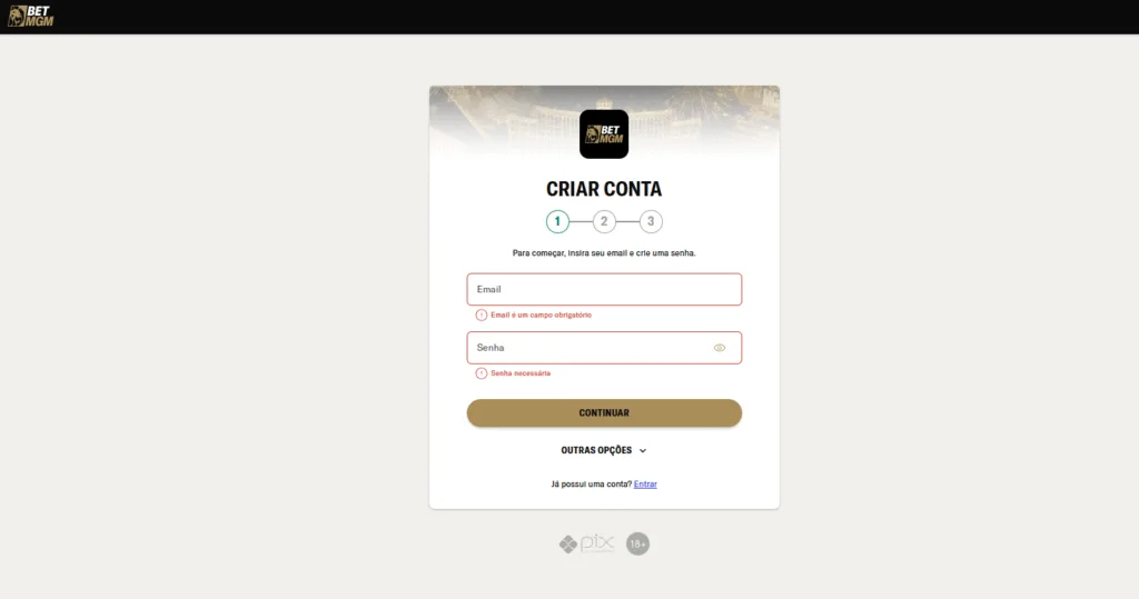betmgm casino cadastro