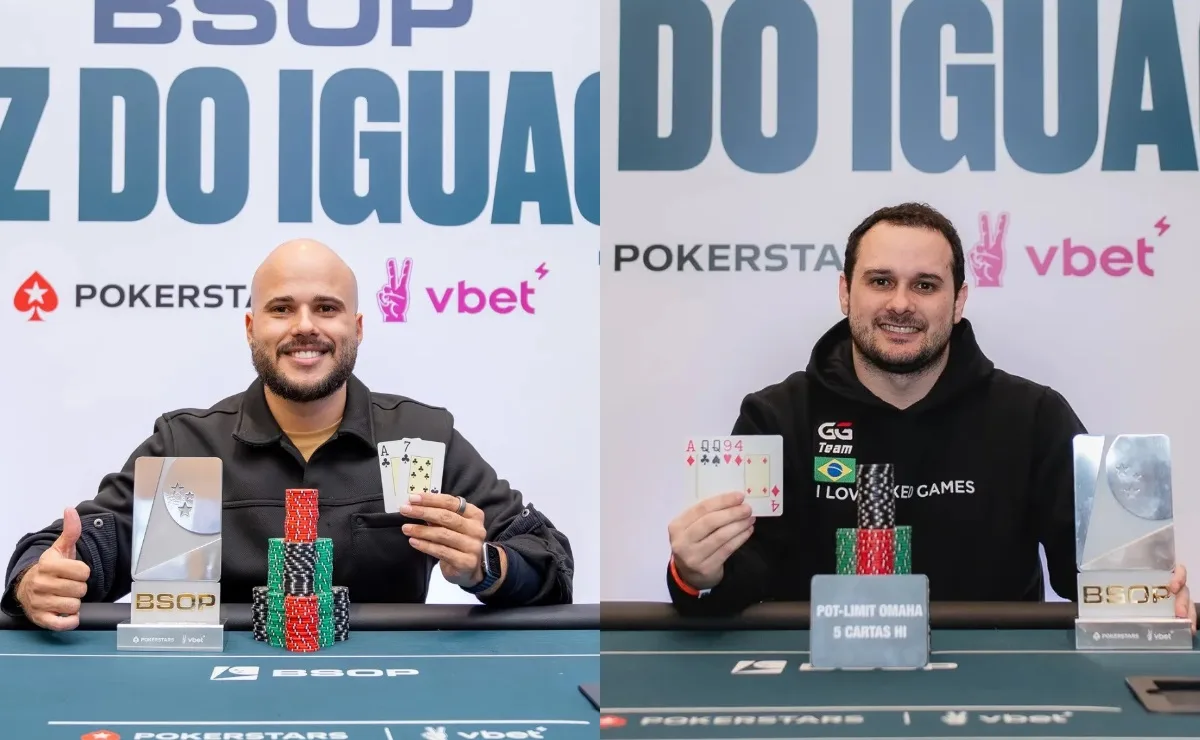 Rafael Camargos fatura PKO, e Gabriel Baleeiro leva Omaha DC no BSOP Foz do Iguaçu