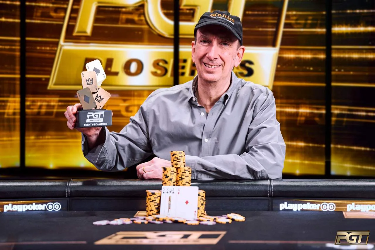 Erik Seidel mostra que ainda é bom de jogo e crava o Evento 3 da PGT PLO Series II