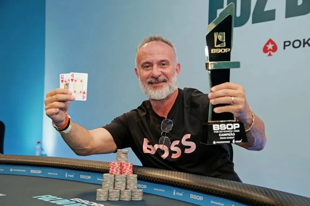 Fábio Sanchez vence Main Event do BSOP Foz em segundo título na etapa