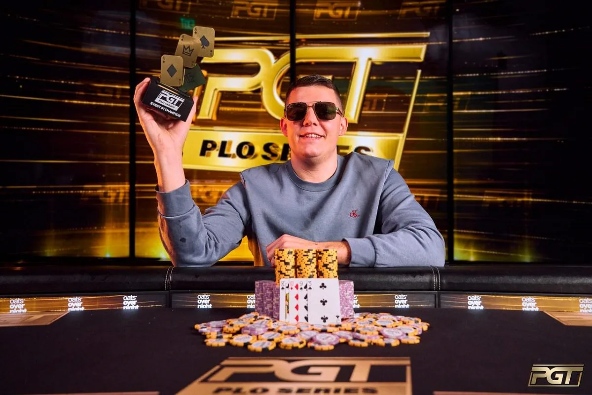 Jesse Lonis atropela mesa final e vence Evento 1 da PGT PLO Series II