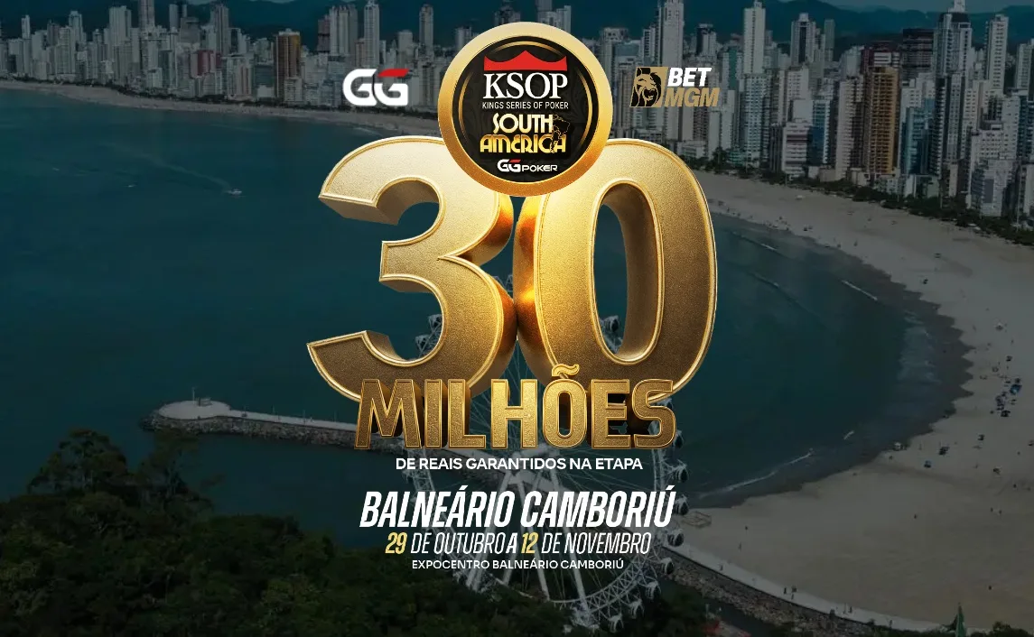 KSOP South America começa nesta quarta com 75 torneios em 15 dias