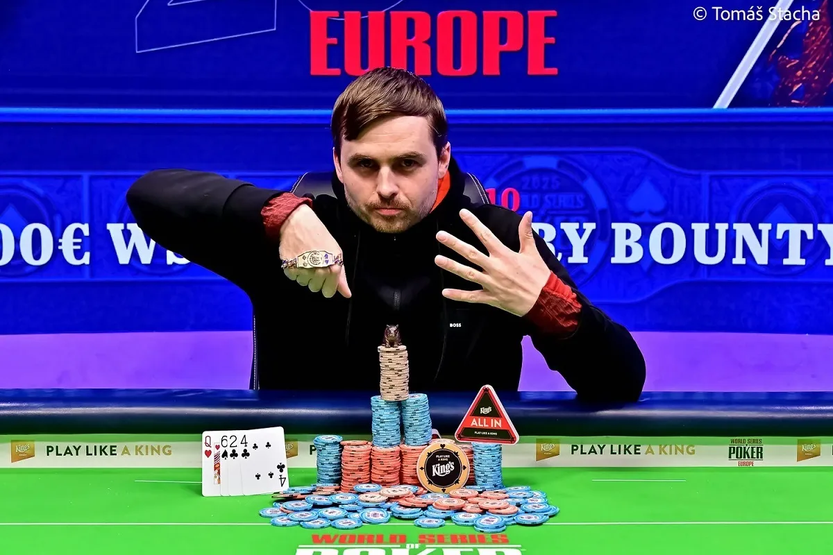 Martin Kabrhel vence Evento 10 da WSOP Europa e fatura quinto bracelete