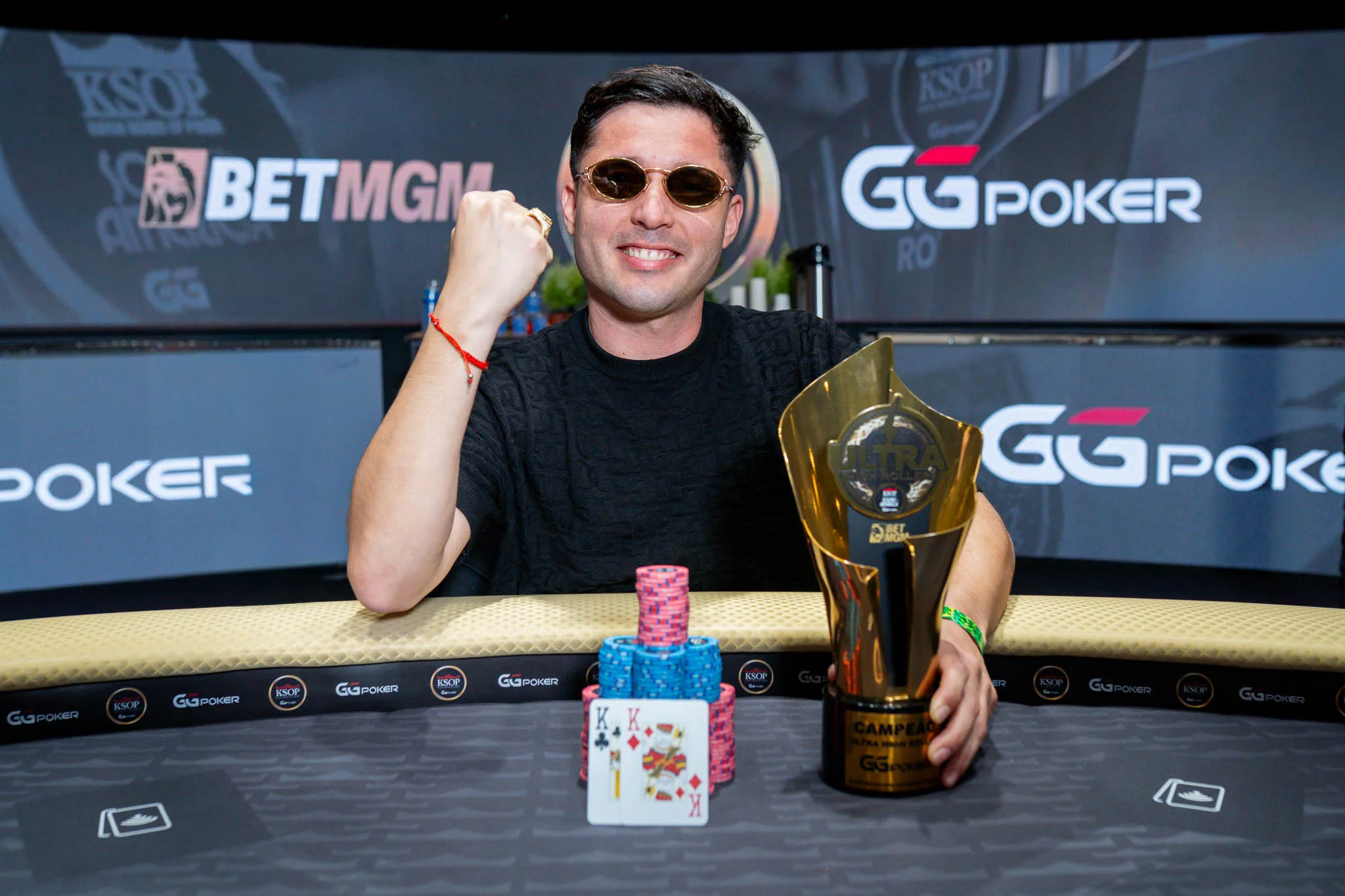 Marco Perez vence o Ultra High Roller do KSOP SA e garante forra de R$ 1,3 milhão