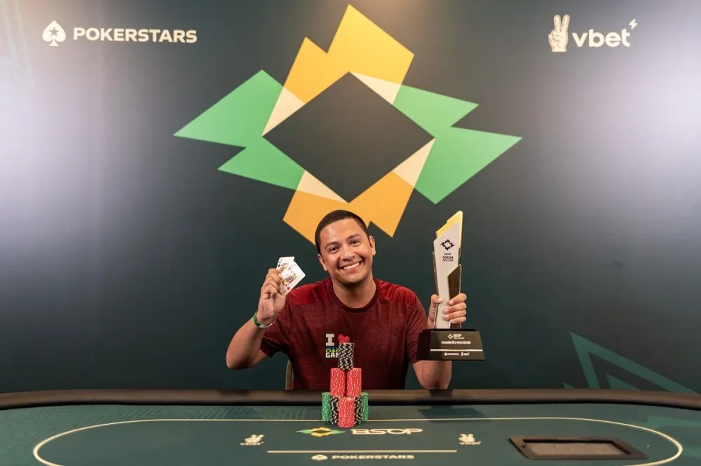 BSOP Millions: Willian Barreto derrota Kelvin Kerber no heads-up do 25K 8-Game