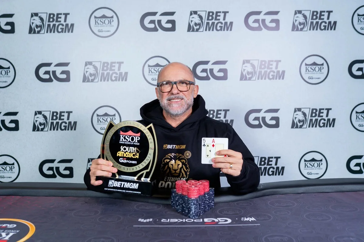 Adriano Canabarro vence Deep Stack KO no KSOP South America; veja campeões