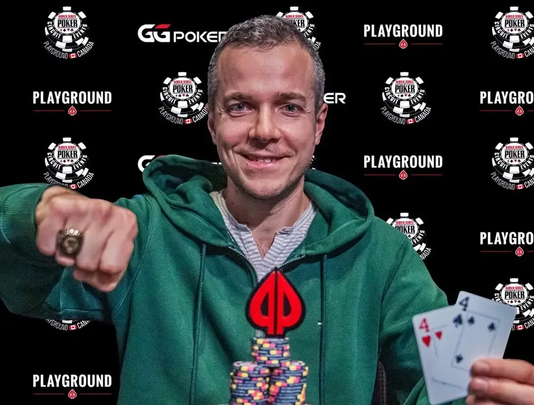 Canadense conquista anel da WSOP Circuit no dia do aniversário de 38 anos