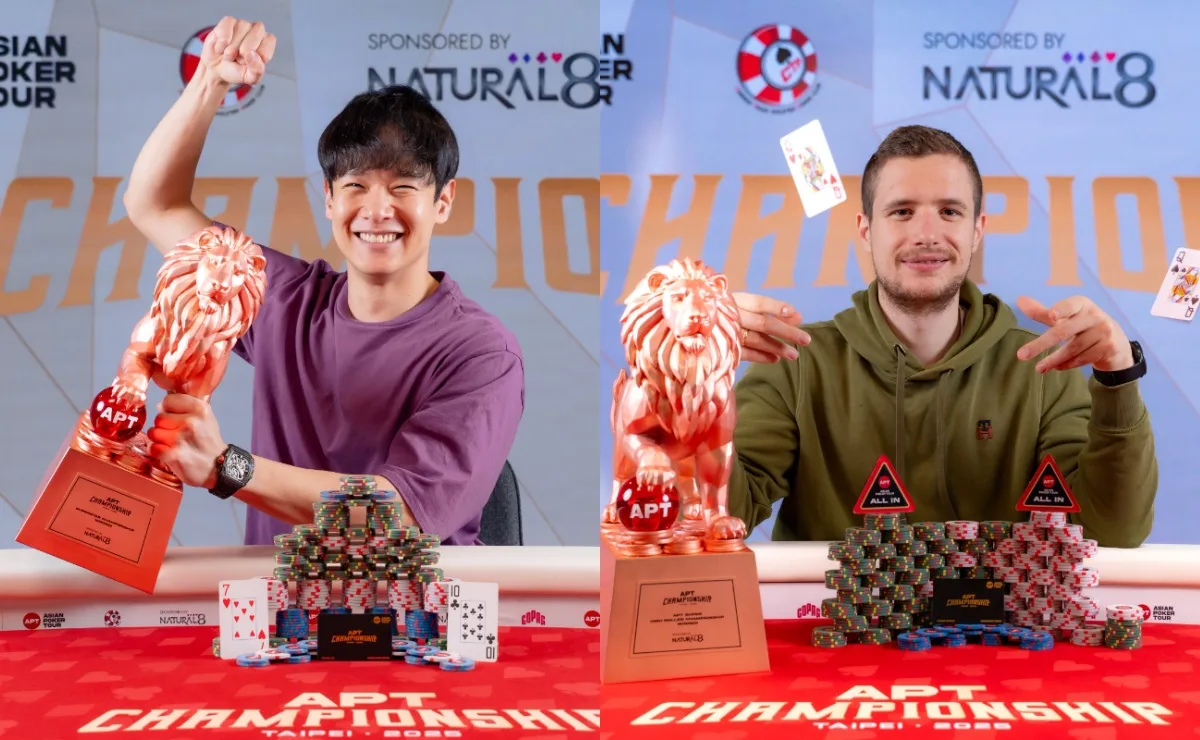 Calvin Lee e Roman Hrabec faturam títulos gigantes no APT Championship
