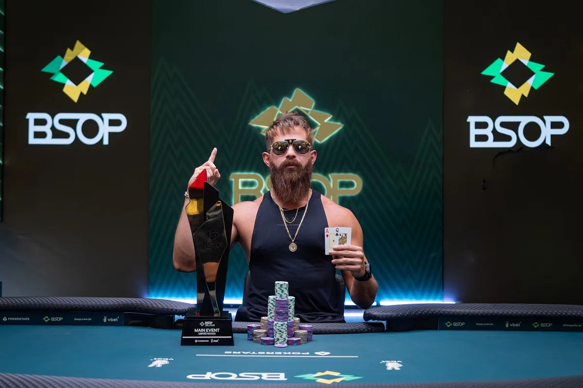 Martin Romero, da Colômbia, vence Main Event do BSOP Millions após grande virada
