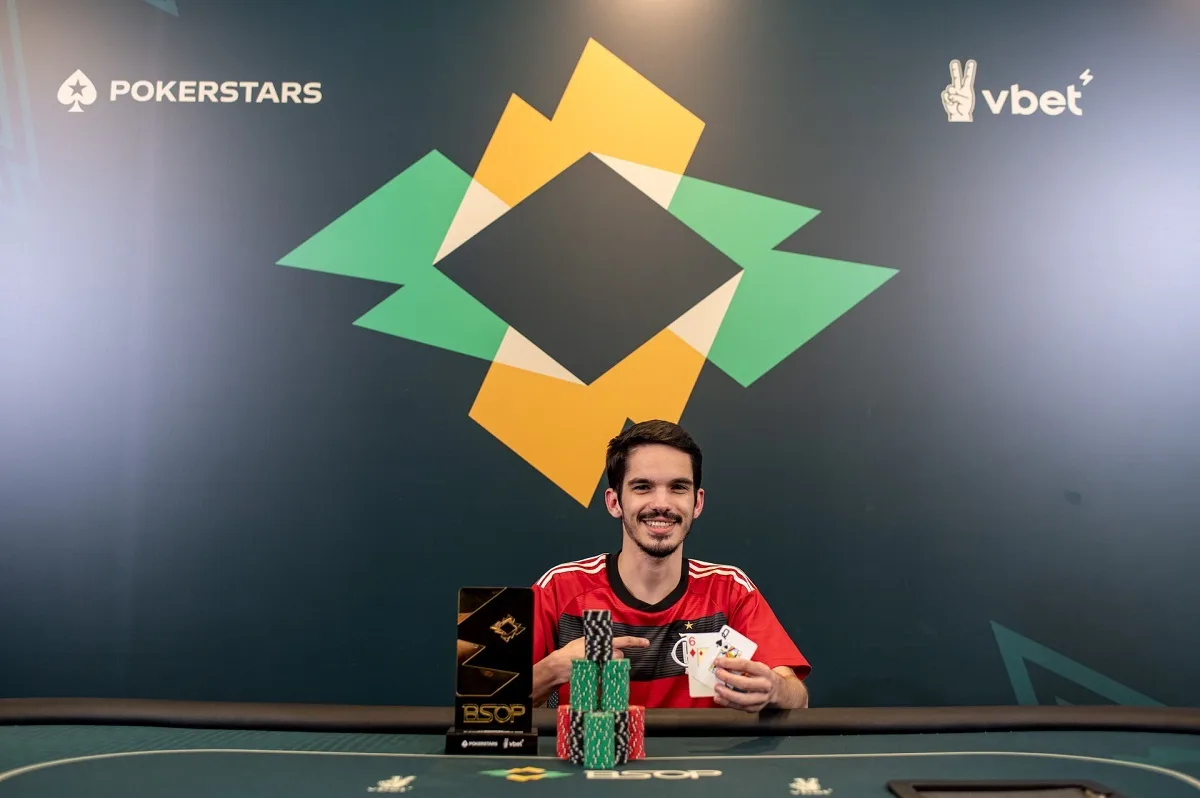 Matheus Aleixo crava Uma Milha e é principal campeão da quarta no BSOP Millions