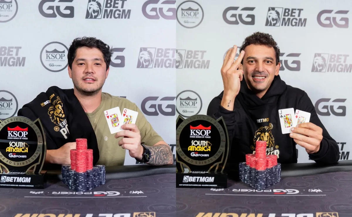 Caio Ozawa e João Broering são tricampeões no KSOP South America